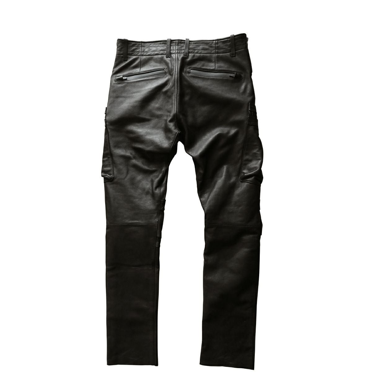 CRUFTER｜CR-MJ5N ストリート ライディング パンツ｜レザー｜ブラック