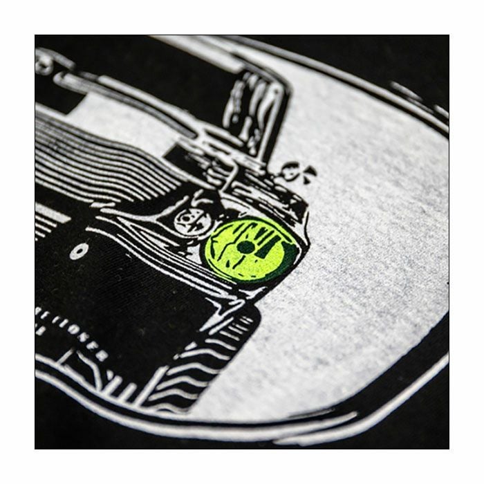 白いTシャツと黒いバイク｜rival｜Tシャツ｜ブラック