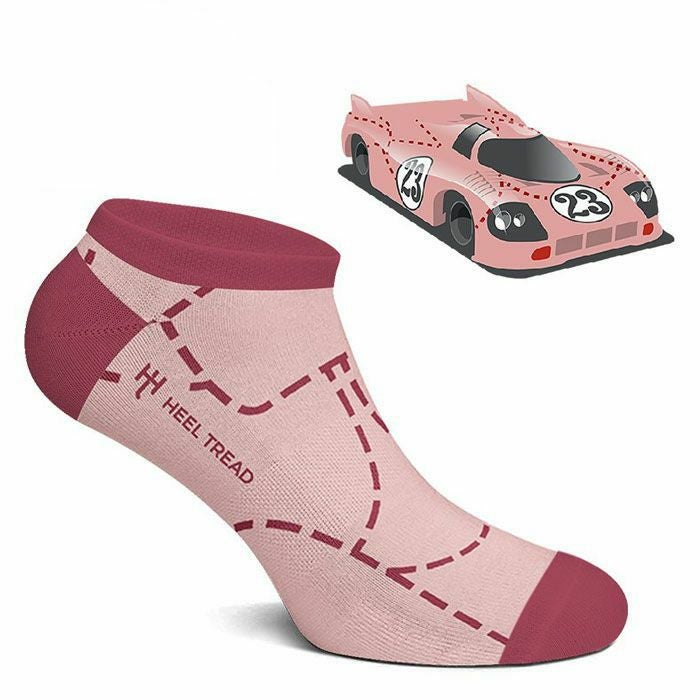 HEEL TREAD｜ピンク ピッグ ローソックス｜ソックス