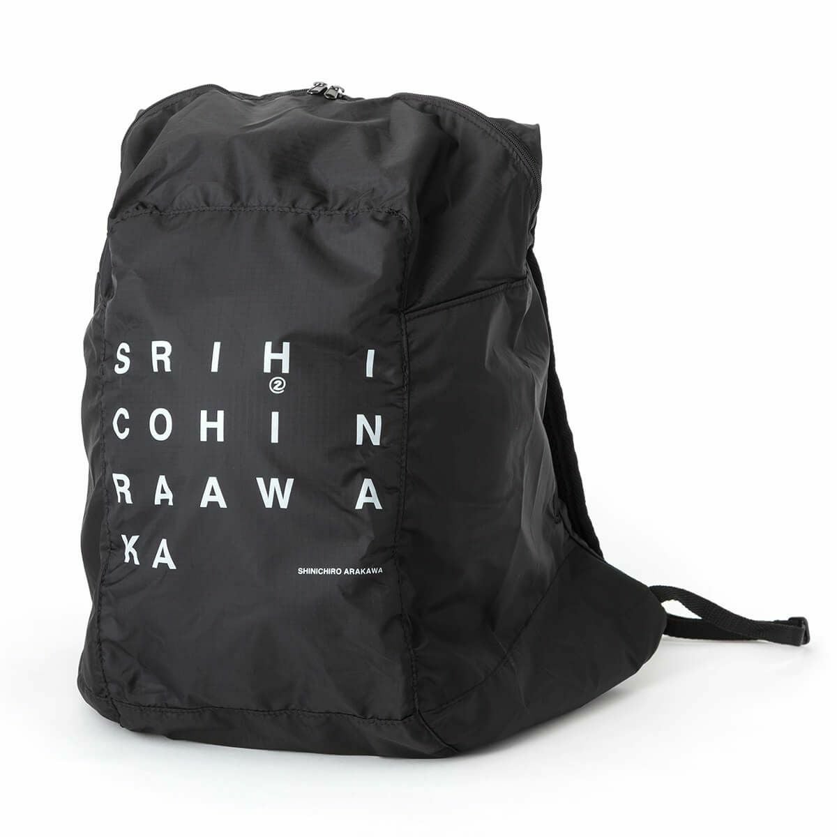 SHINICHIRO ARAKAWA｜ヘルメット エコバッグ｜バックパック｜ブラック