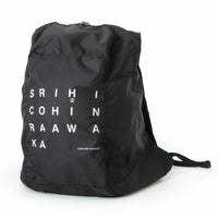 SHINICHIRO ARAKAWA｜ヘルメット エコバッグ｜バックパック｜ブラック