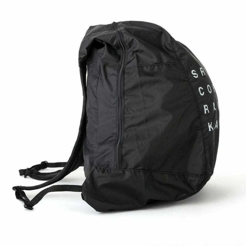 SHINICHIRO ARAKAWA｜ヘルメット エコバッグ｜バックパック｜ブラック