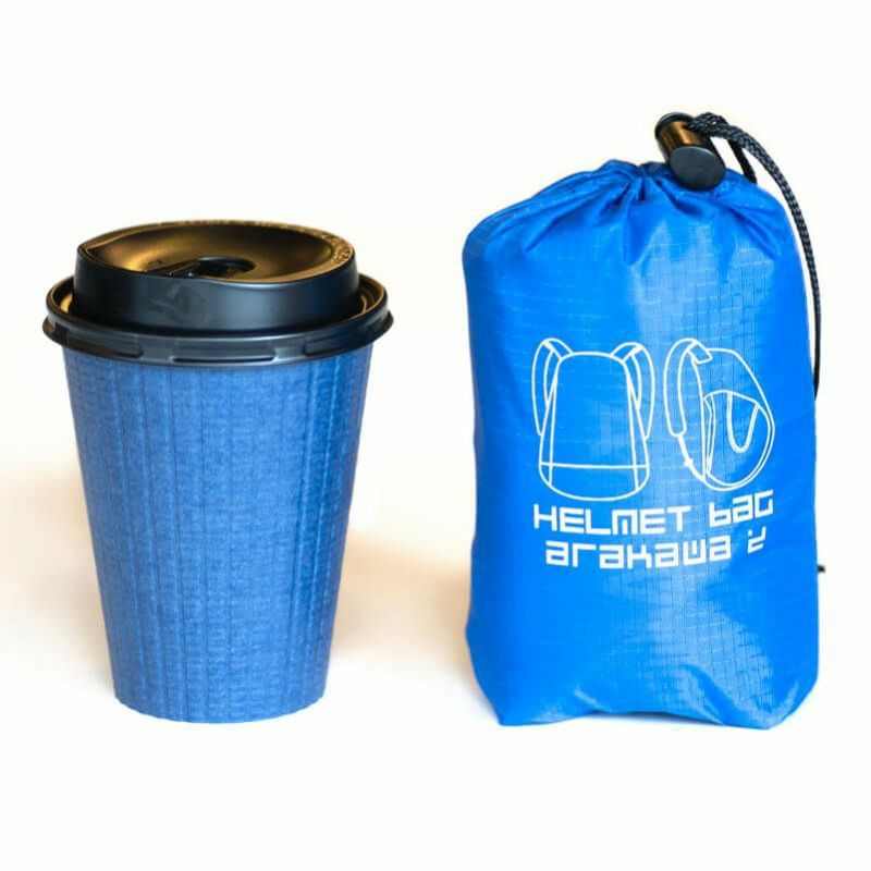 SHINICHIRO ARAKAWA｜ヘルメット エコバッグ｜バックパック｜ブルー