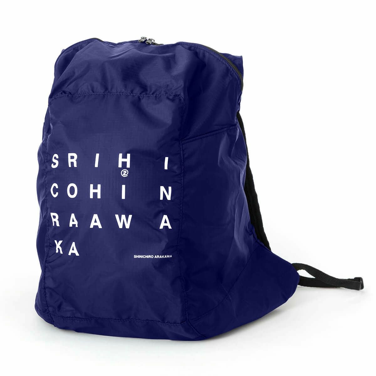 SHINICHIRO ARAKAWA｜ヘルメット エコバッグ｜バックパック｜ブルーグレー