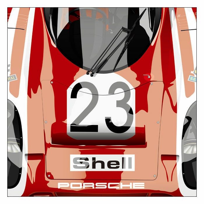 Le Mans 24h｜【ル・マン24時間レース・オフィシャルライセンス商品】ポルシェ 917K ザルツブルグ ル・マン 1970 ポスター｜