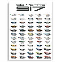 Le Mans 24h｜ポルシェ 917 50イヤーズ ポスター｜