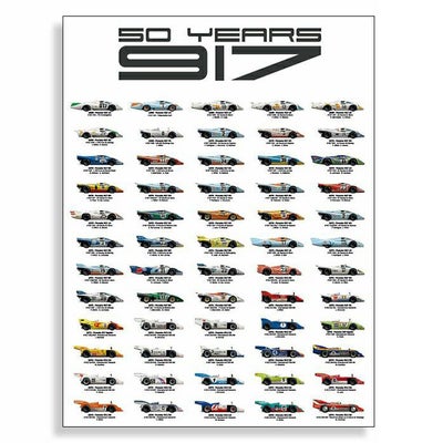 Le Mans 24h｜ポルシェ 917 50イヤーズ ポスター｜