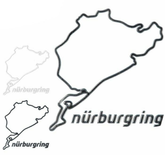 Nurburgring｜ノルドシュライフェ 3D ステッカー 12cm｜
