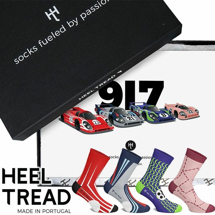 HEEL TREAD｜917 パック - レーシング レジェンド｜ソックス