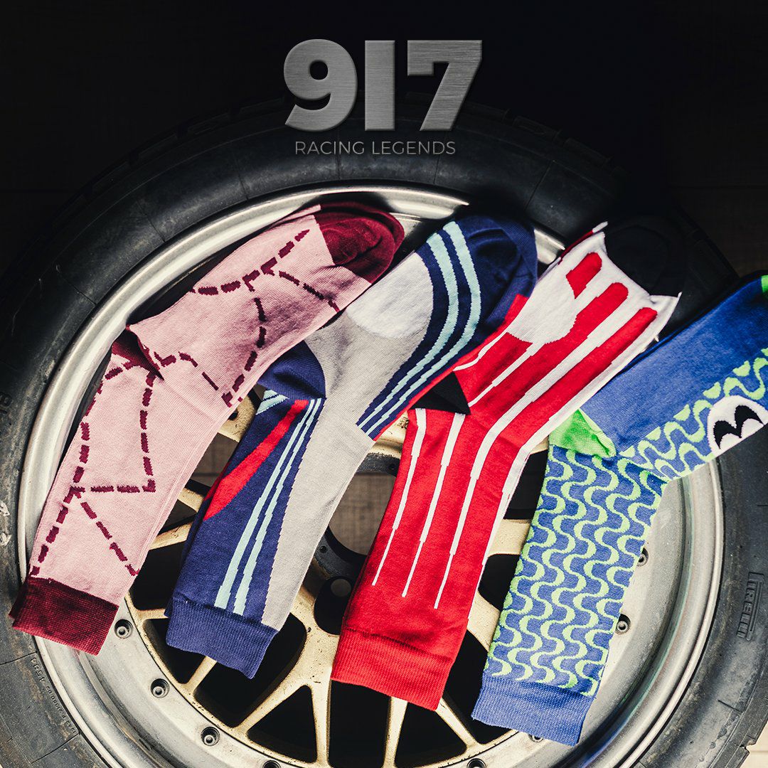 HEEL TREAD｜917 パック - レーシング レジェンド｜ソックス