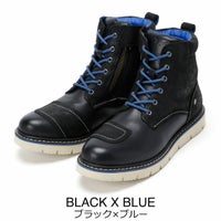 XPD｜エックス ヴィレッジ｜ブーツタイプ｜ブラック×ブルー