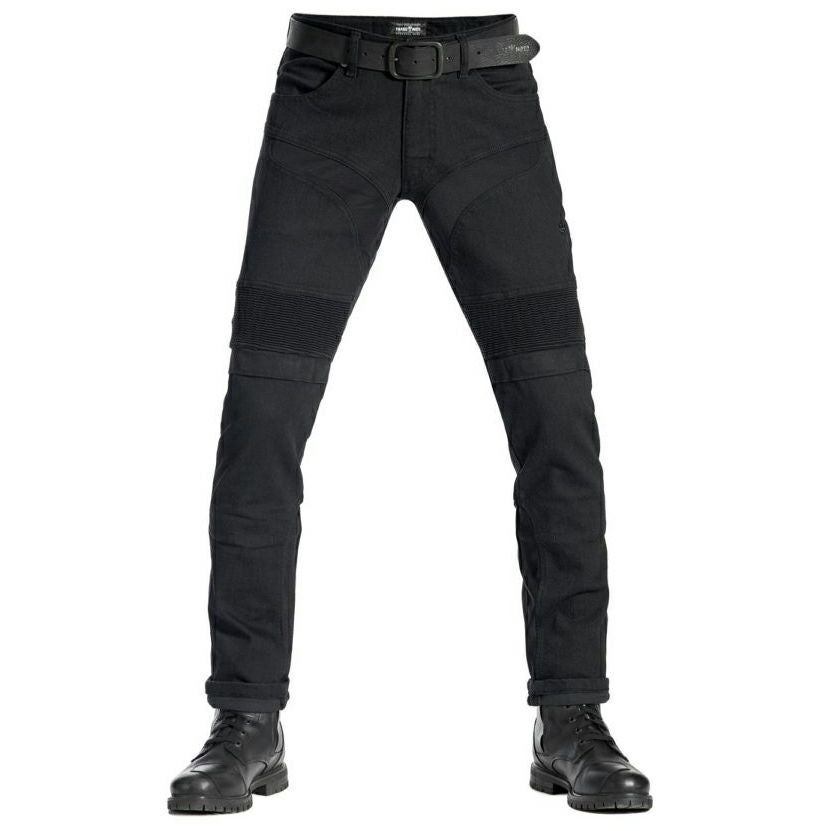 PANDO MOTO｜カールド ケヴ 01｜デニム｜ブラック