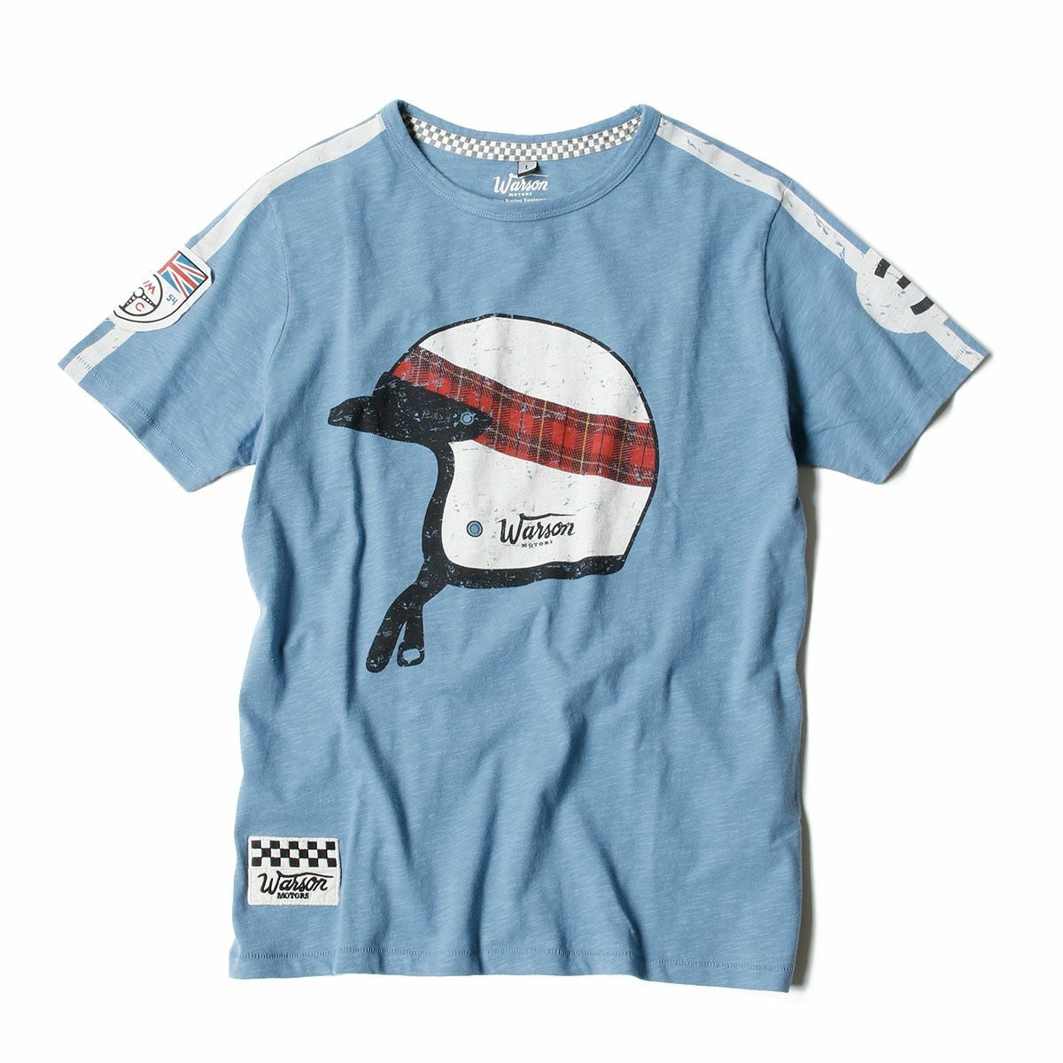 Warson Motors｜ドライバーズ クラブ Tシャツ｜ブルー