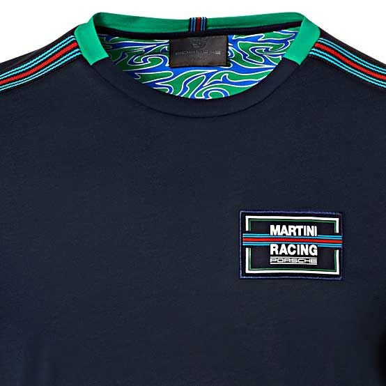 PORSCHE MARTINI RACING｜ポルシェ マルティニ レーシング Tシャツ｜ネイビー