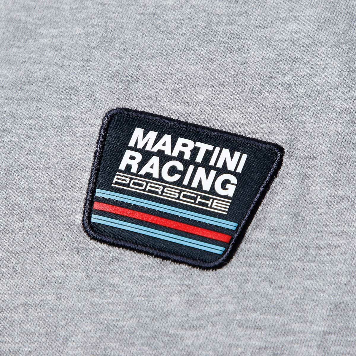 PORSCHE MARTINI RACING｜ツートンカラー Tシャツ｜グレー×ネイビー