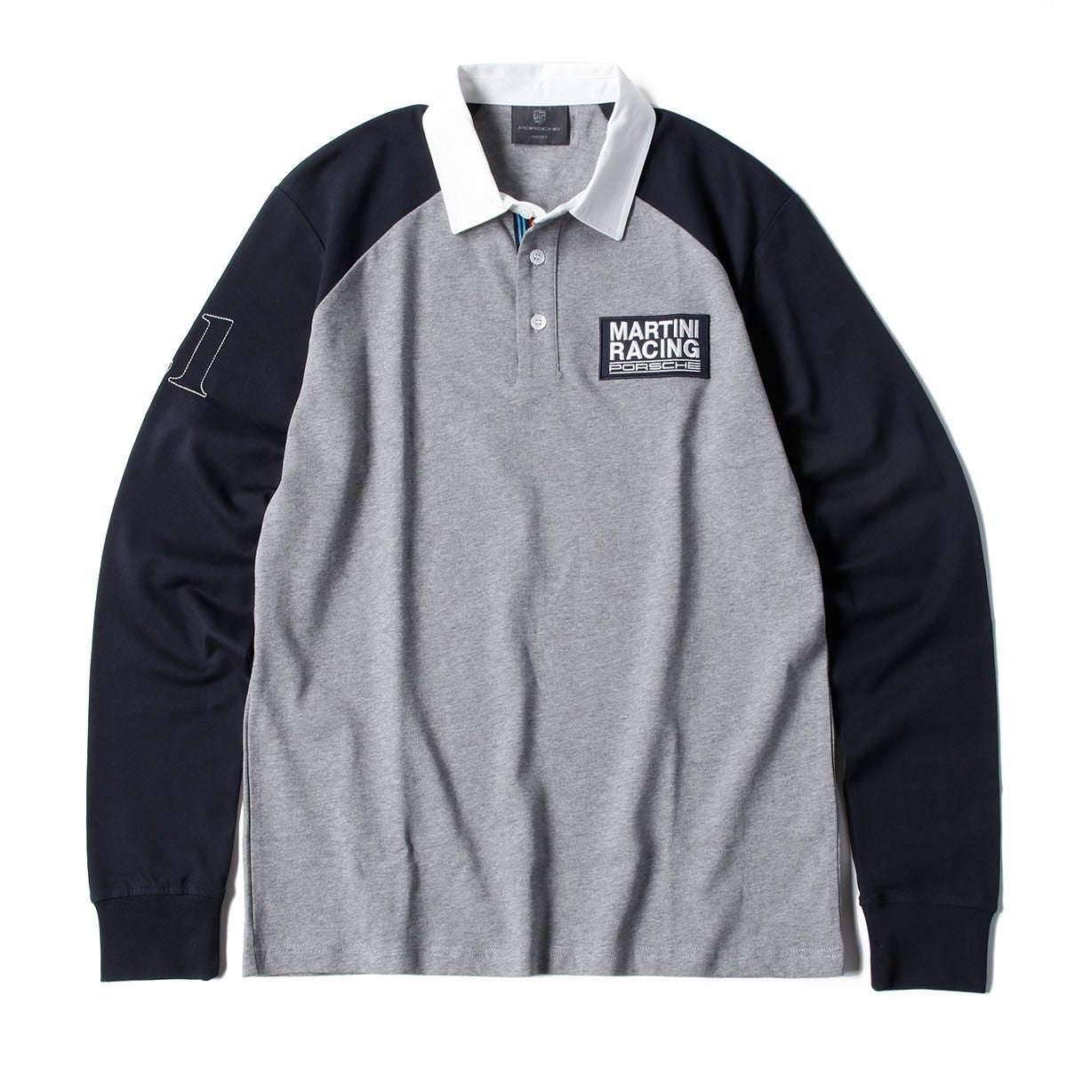 PORSCHE MARTINI RACING｜ロングスリーブ ラガーポロ｜ポロシャツ