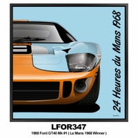 Le Mans 24h｜THE WINNERS（53 × 53cm）｜ポスター｜LFOR347