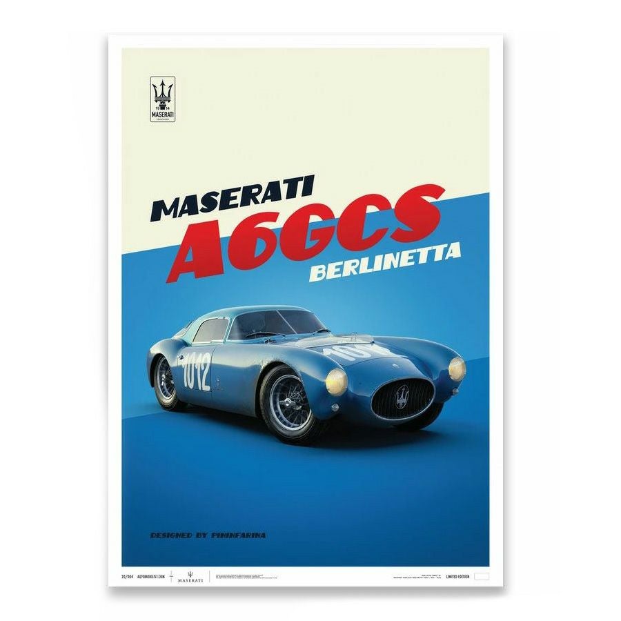 マセラティ A6GCS Berlinetta 1954年 ジーロ・ディ・ウンブリア