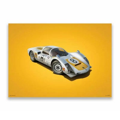 Automobilist｜Porsche 906 第4回日本グランプリ Colors of Speed ポスター｜