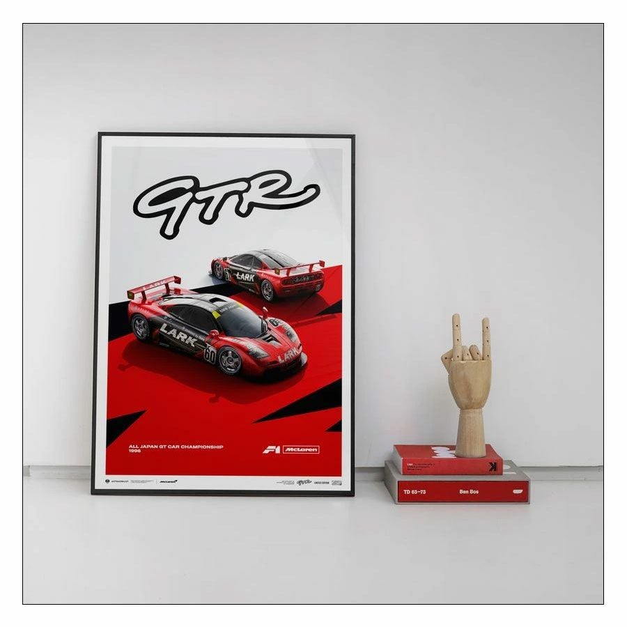 LARK McLaren F1 GTR 1996 JGTC リミテッドエディション ポスター