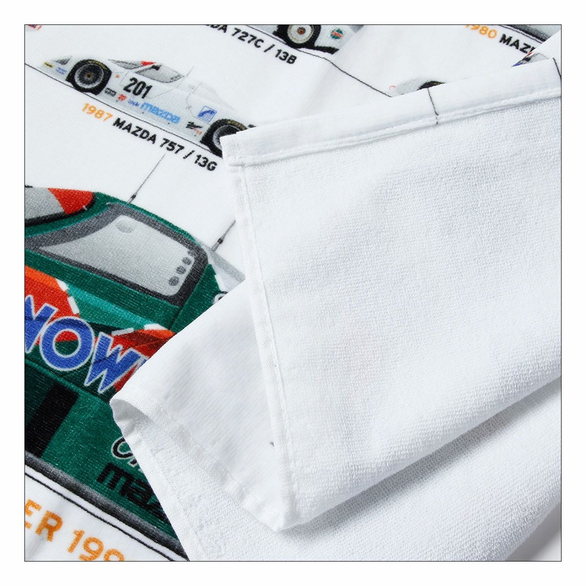 MZRacing｜MZR ルマンヒストリースポーツタオル｜その他雑貨｜ホワイト
