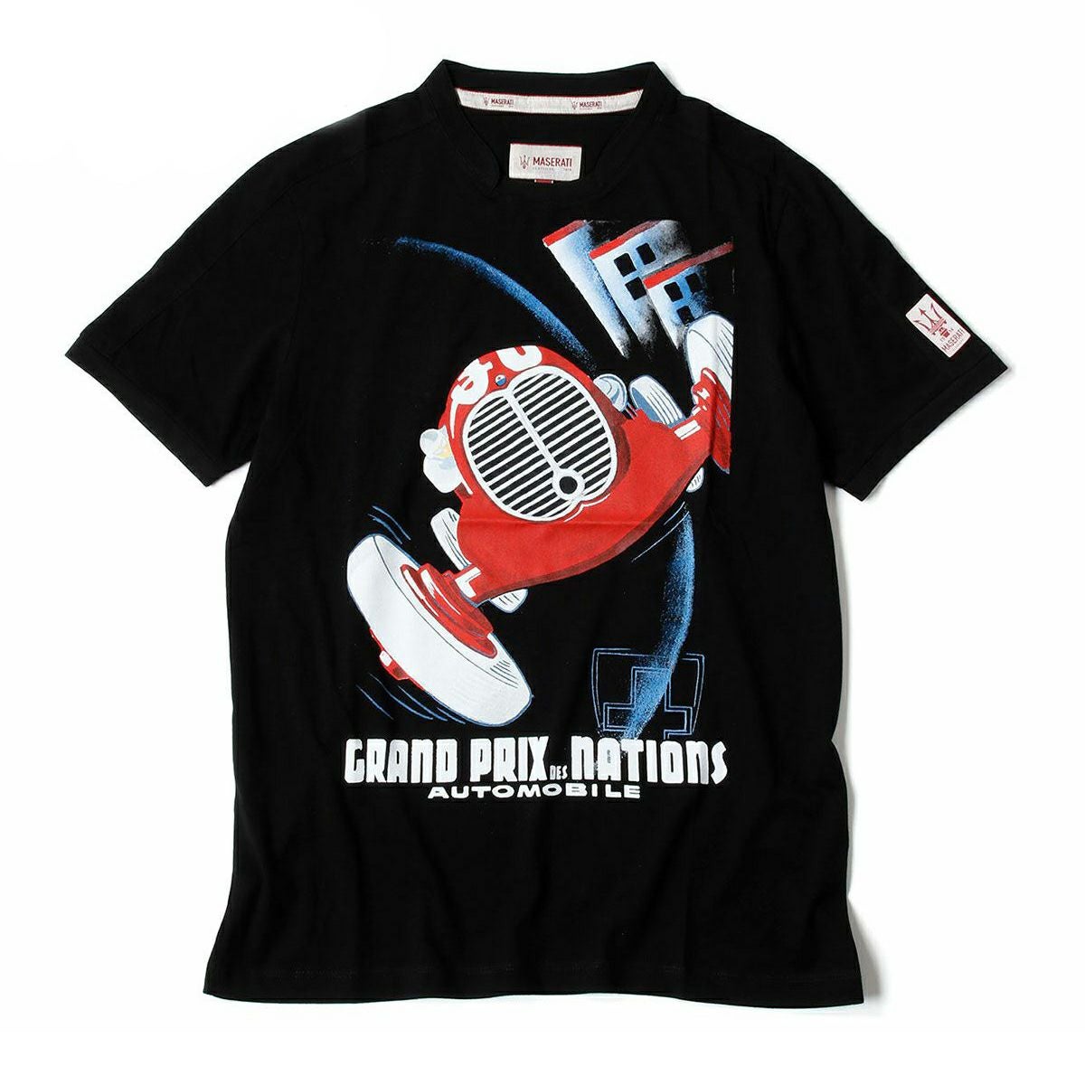 シトロエン　Tシャツ　M プジョー　ルノー　フィアット　フェラーリ　マセラティ マセラティ クラシケ グランプリ Tシャツ | モトーリモーダ公式