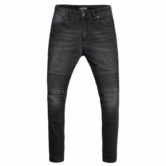 PANDO MOTO｜ロージー デビル プレイン｜デニム｜ブラック