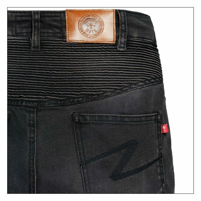 PANDO MOTO｜ロージー デビル プレイン｜デニム｜ブラック