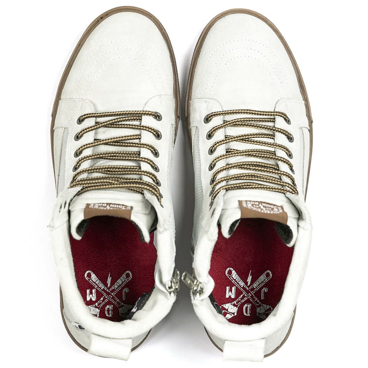 John Doe｜ネオ XTM ブーツ｜スニーカータイプ｜ホワイト×ブラウン