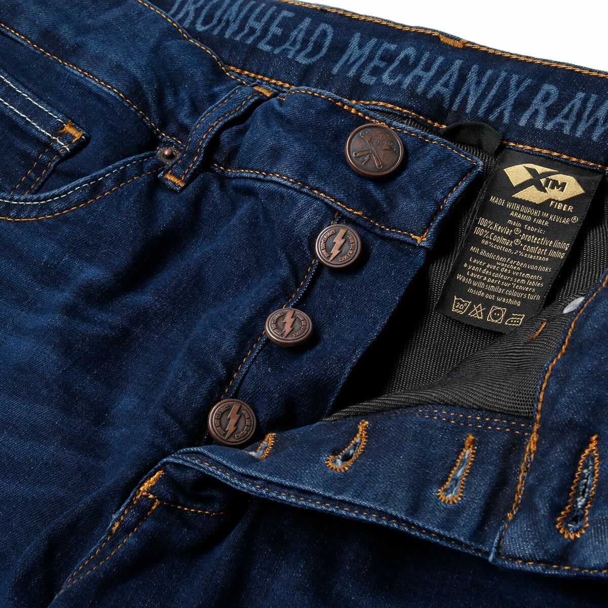 John Doe｜アイアンヘッド XTM ジーンズ｜デニム｜ダークブルー