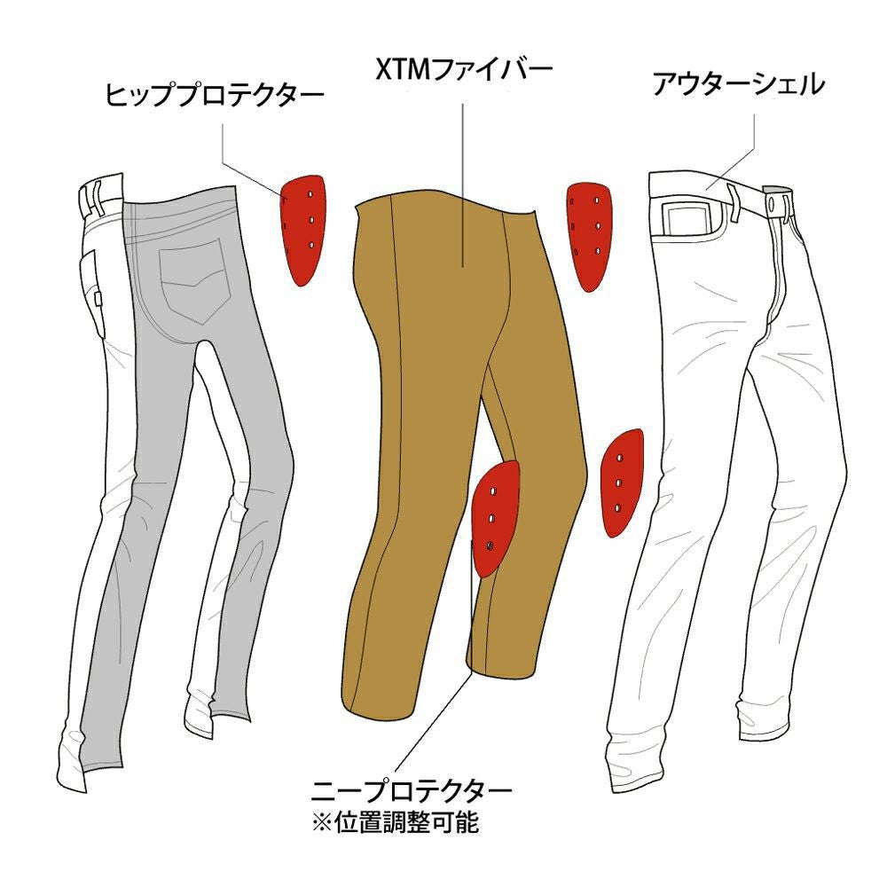 John Doe｜トロフィー XTM ジーンズ｜デニム｜