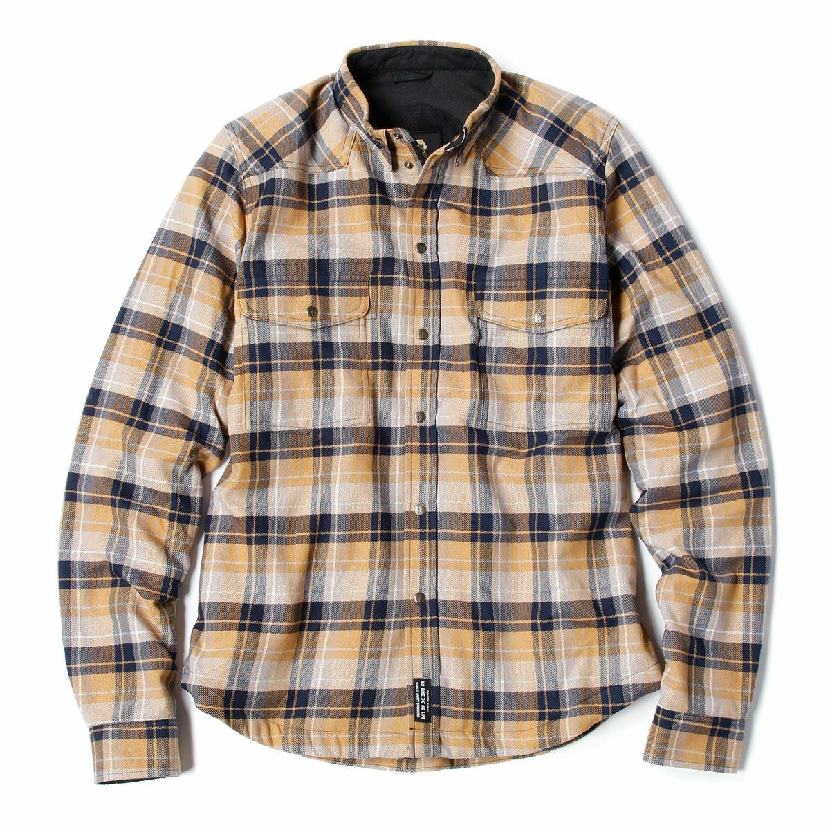 John Doe｜XTM モトシャツ｜ファブリック｜イエロー