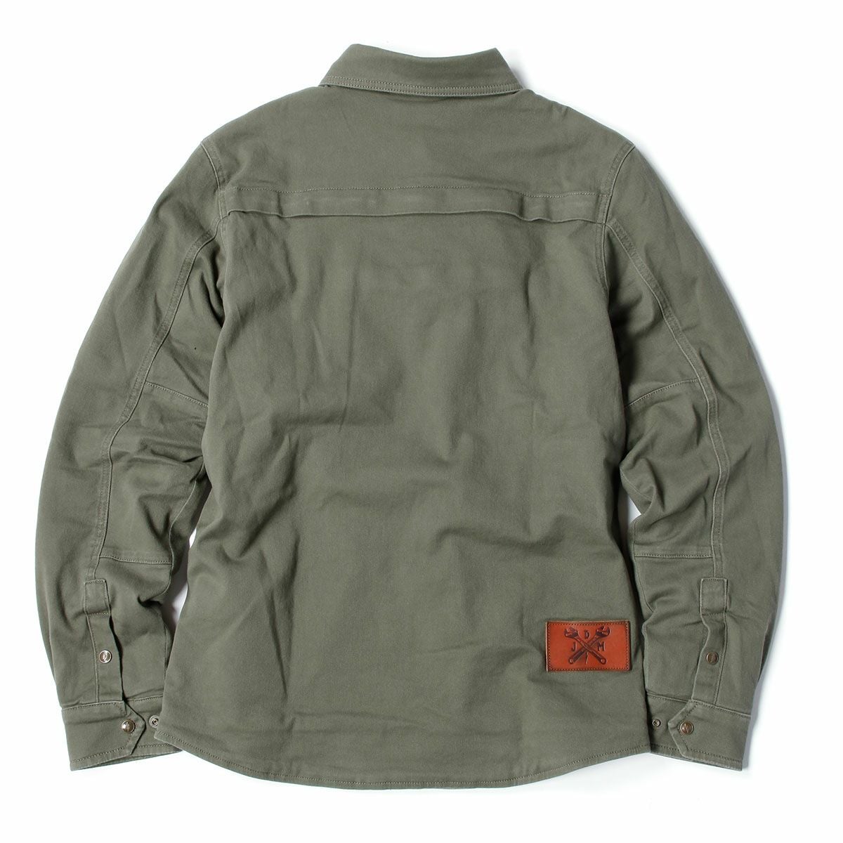 John Doe｜XTM モトシャツ｜ファブリック｜オリーブ