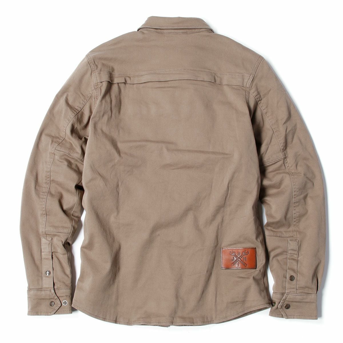 John Doe｜XTM モトシャツ｜ファブリック｜キャメル