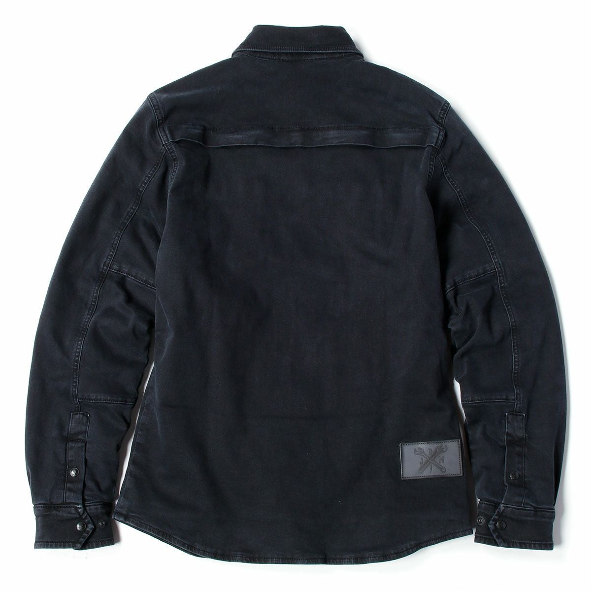 John Doe｜XTM モトシャツ｜ファブリック｜デニムブラック