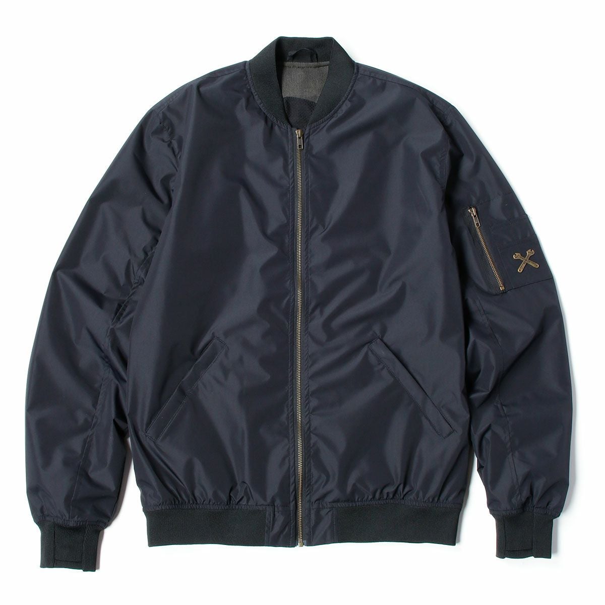 John Doe｜XTM フライトジャケット｜ファブリック｜ブラック