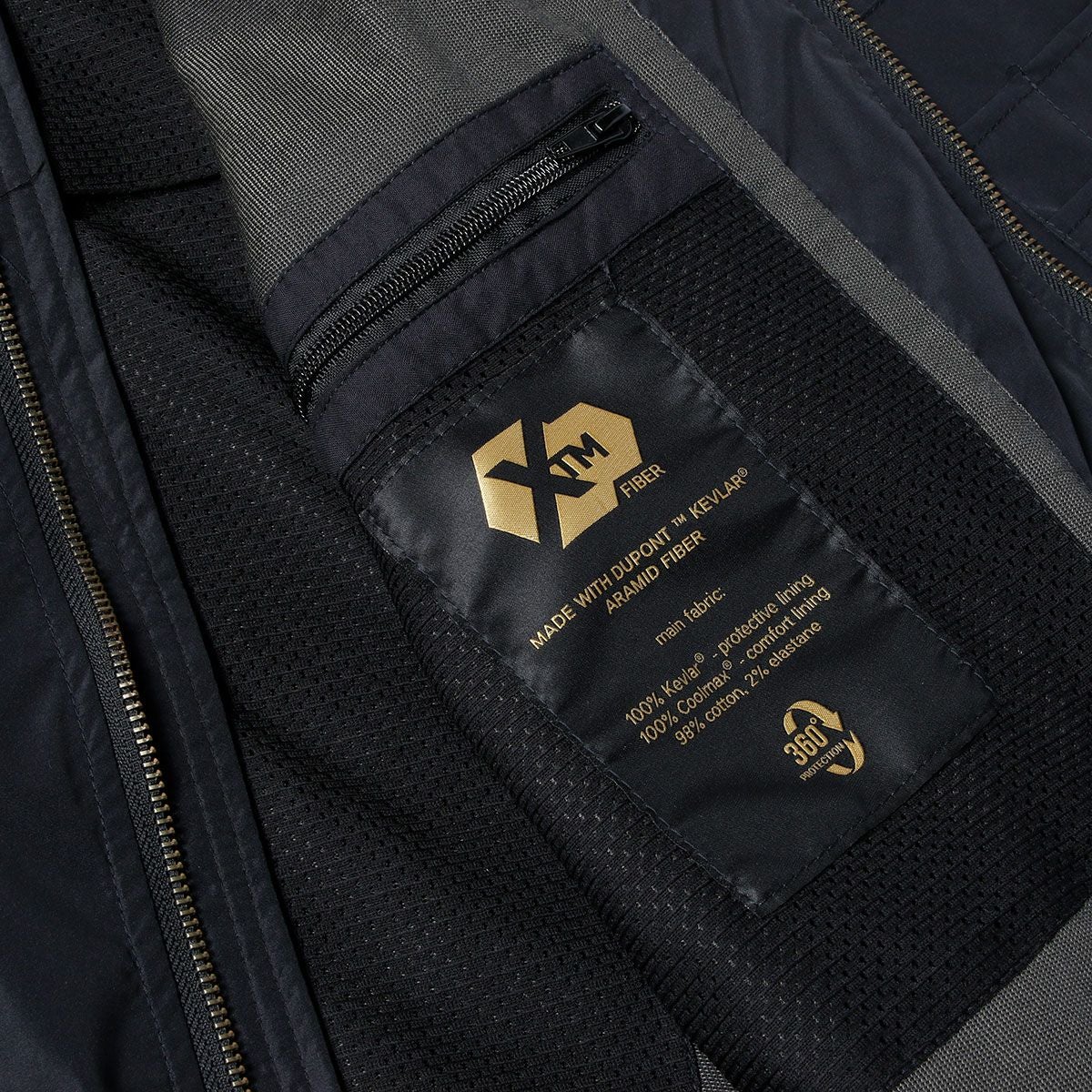 John Doe｜XTM フライトジャケット｜ファブリック｜ブラック