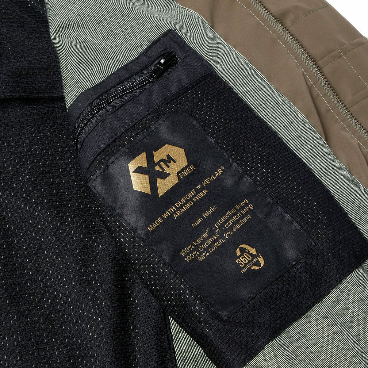 John Doe｜XTM フライトジャケット｜ファブリック｜オリーブ