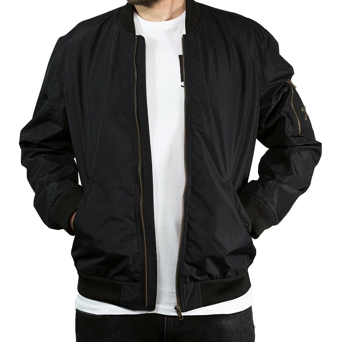 John Doe｜XTM フライトジャケット｜ファブリック｜ブラック｜モデル着用