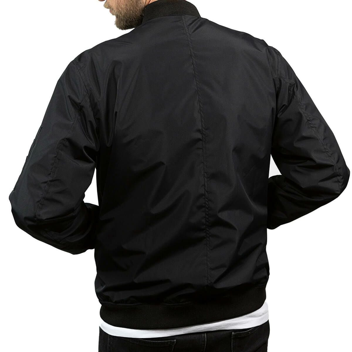 John Doe｜XTM フライトジャケット｜ファブリック｜ブラック｜モデル着用