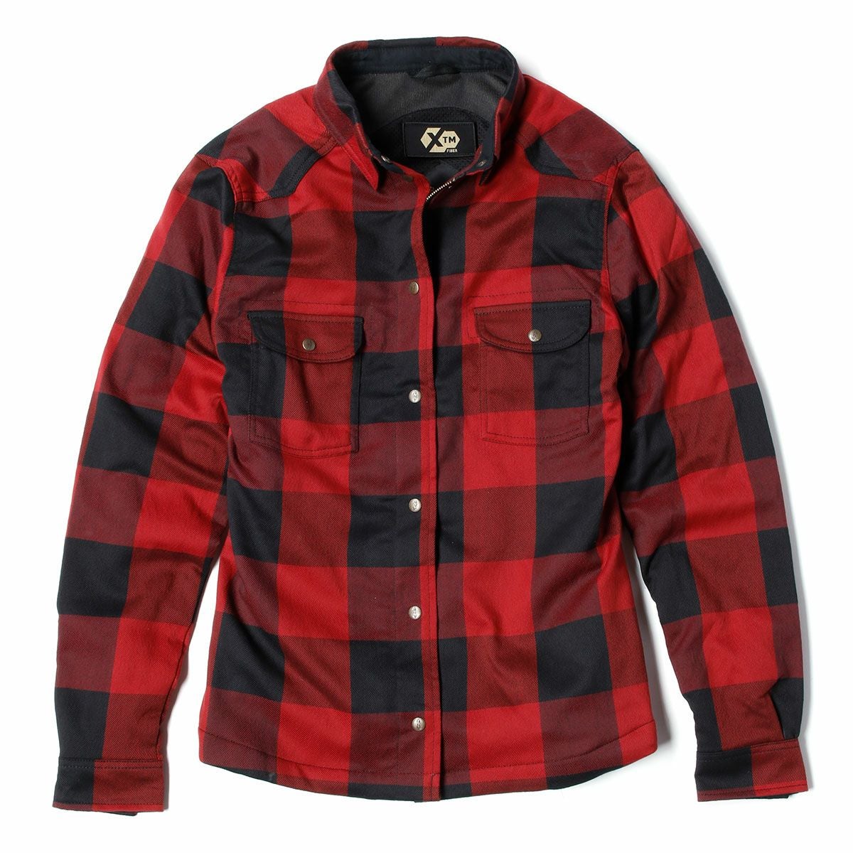 John Doe｜XTM モトシャツ ウーマン｜ファブリック｜レッド