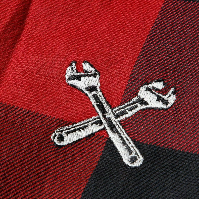 John Doe｜XTM モトシャツ ウーマン｜ファブリック｜レッド