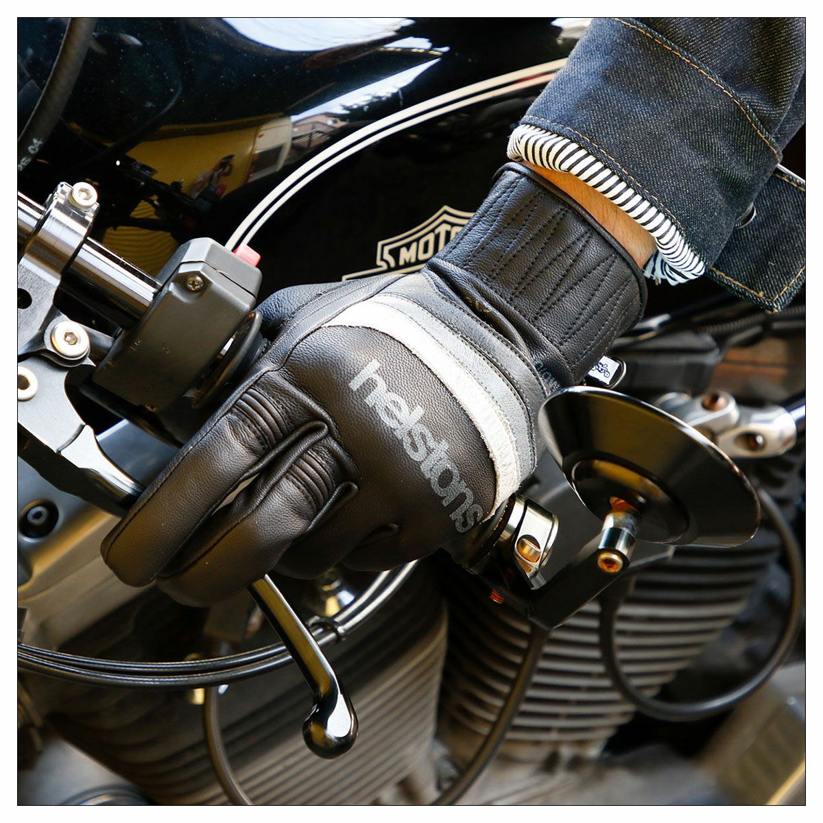 helstons｜モーラ グローブ｜3シーズン｜ブラック