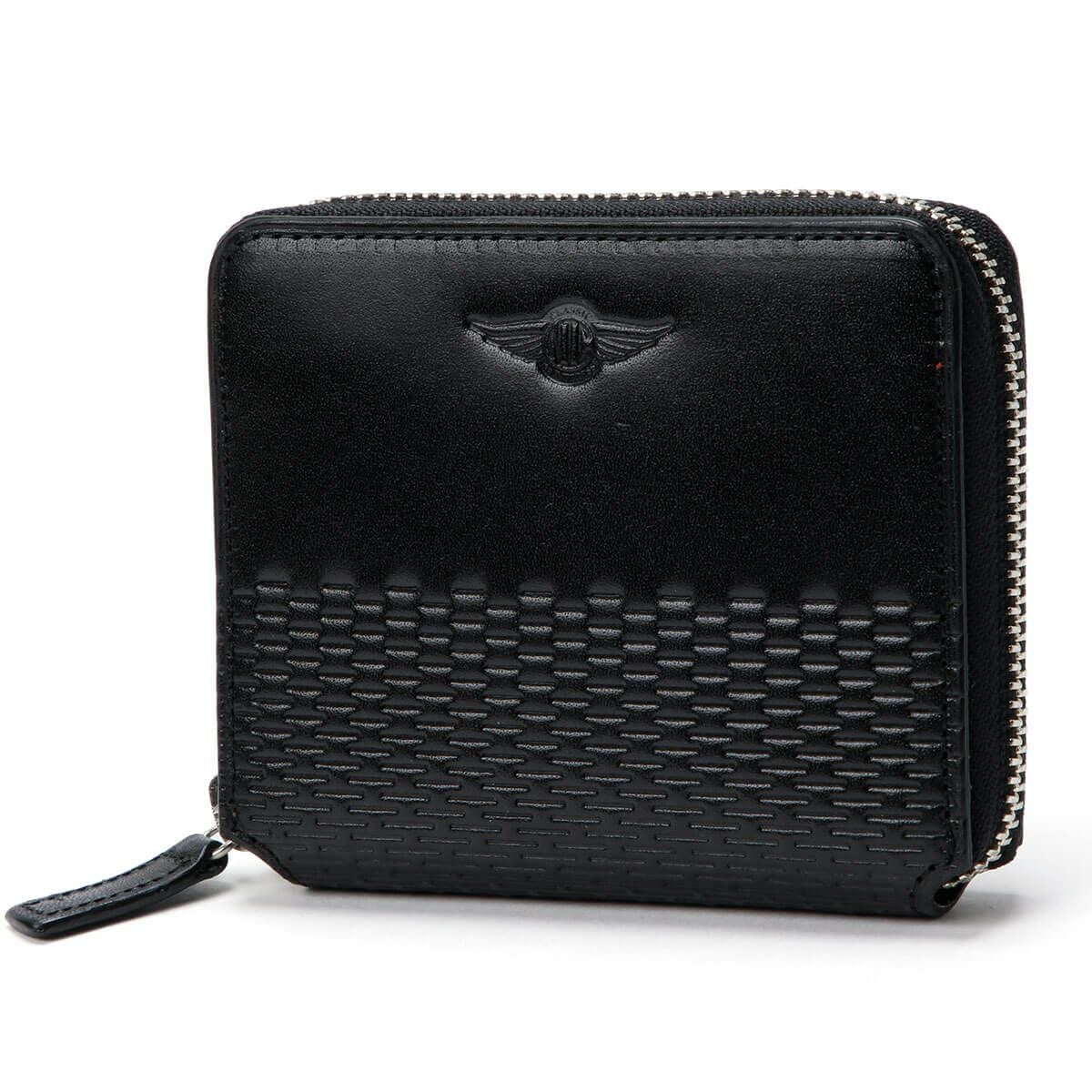 neuinteresse｜ランゲ ジップ財布｜ブラック