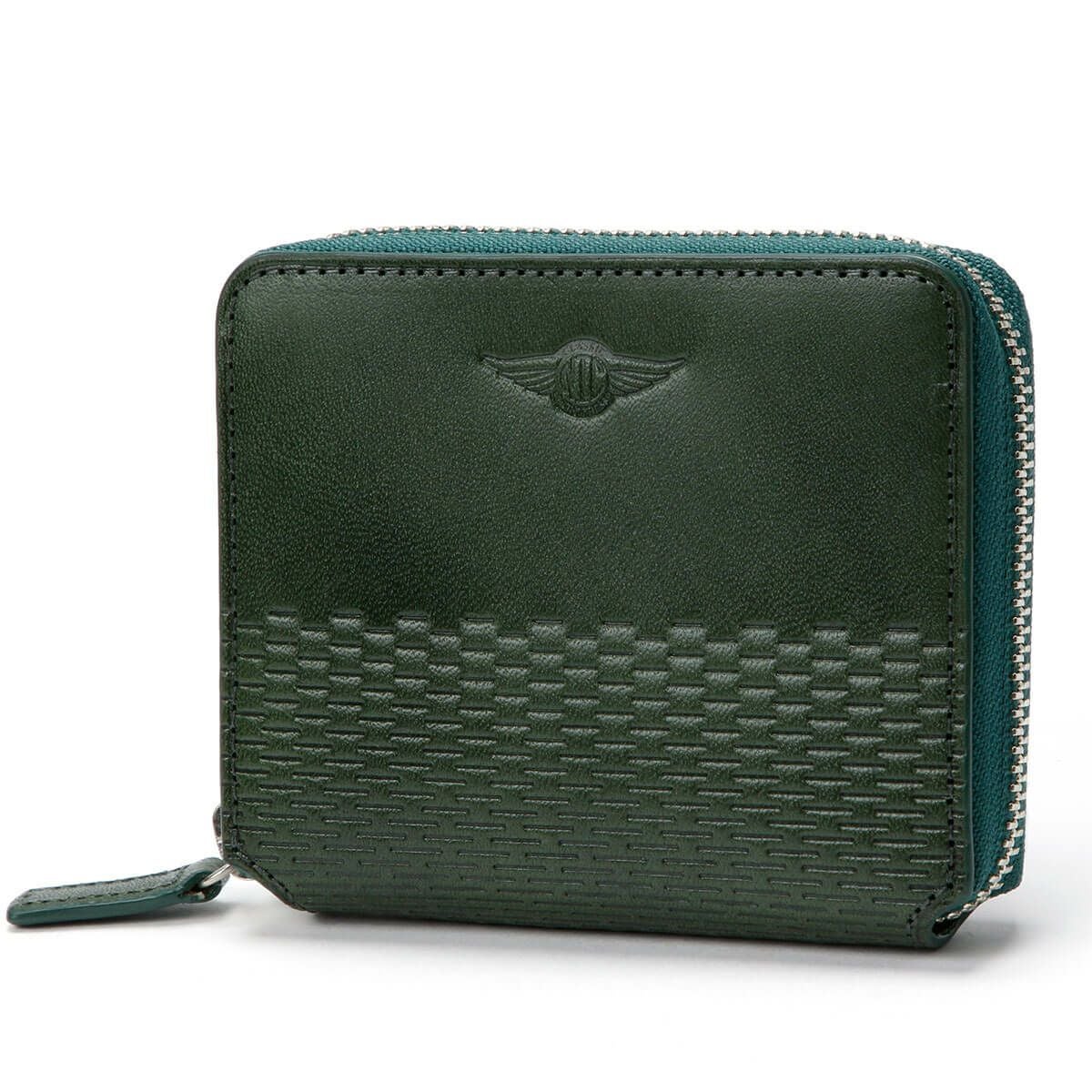 neuinteresse｜ランゲ グリーンジップ財布｜