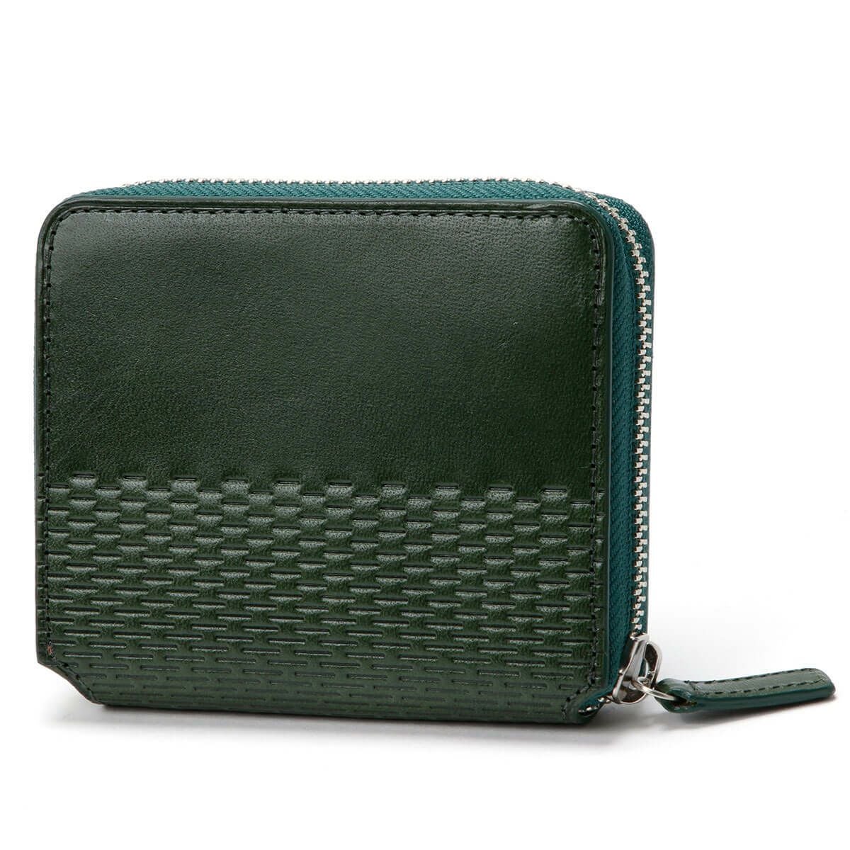 neuinteresse｜ランゲ グリーンジップ財布｜