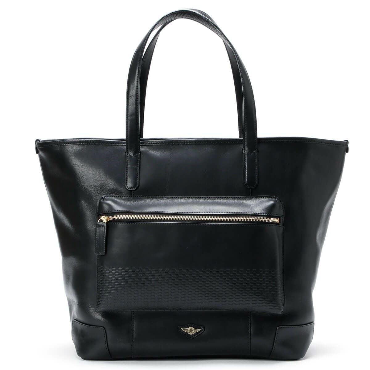 neuinteresse｜ツァイト レザー トートバッグ｜ブラック