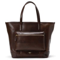 neuinteresse｜ツァイト レザー トートバッグ｜チョコ