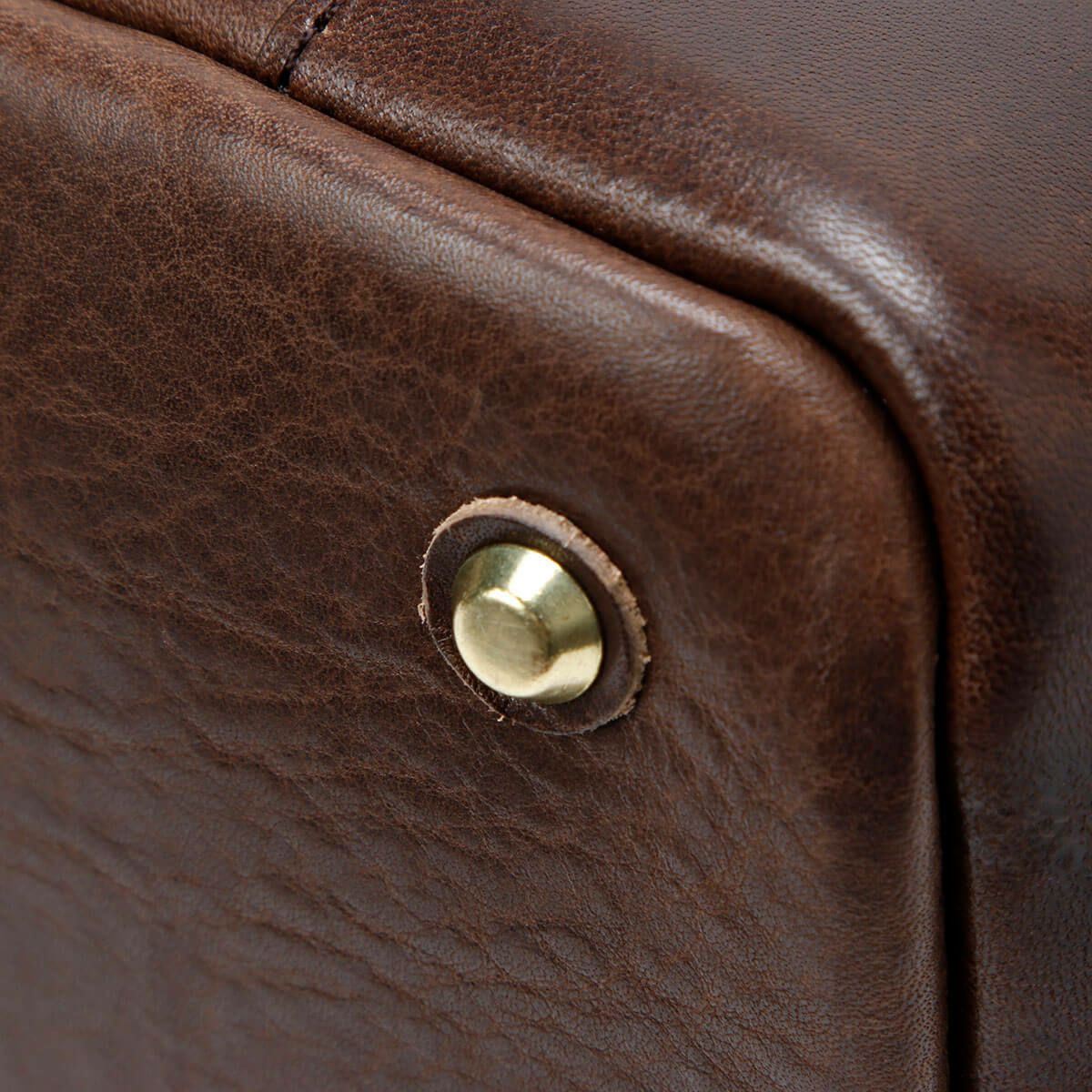 neuinteresse｜ツァイト レザー トートバッグ｜チョコ