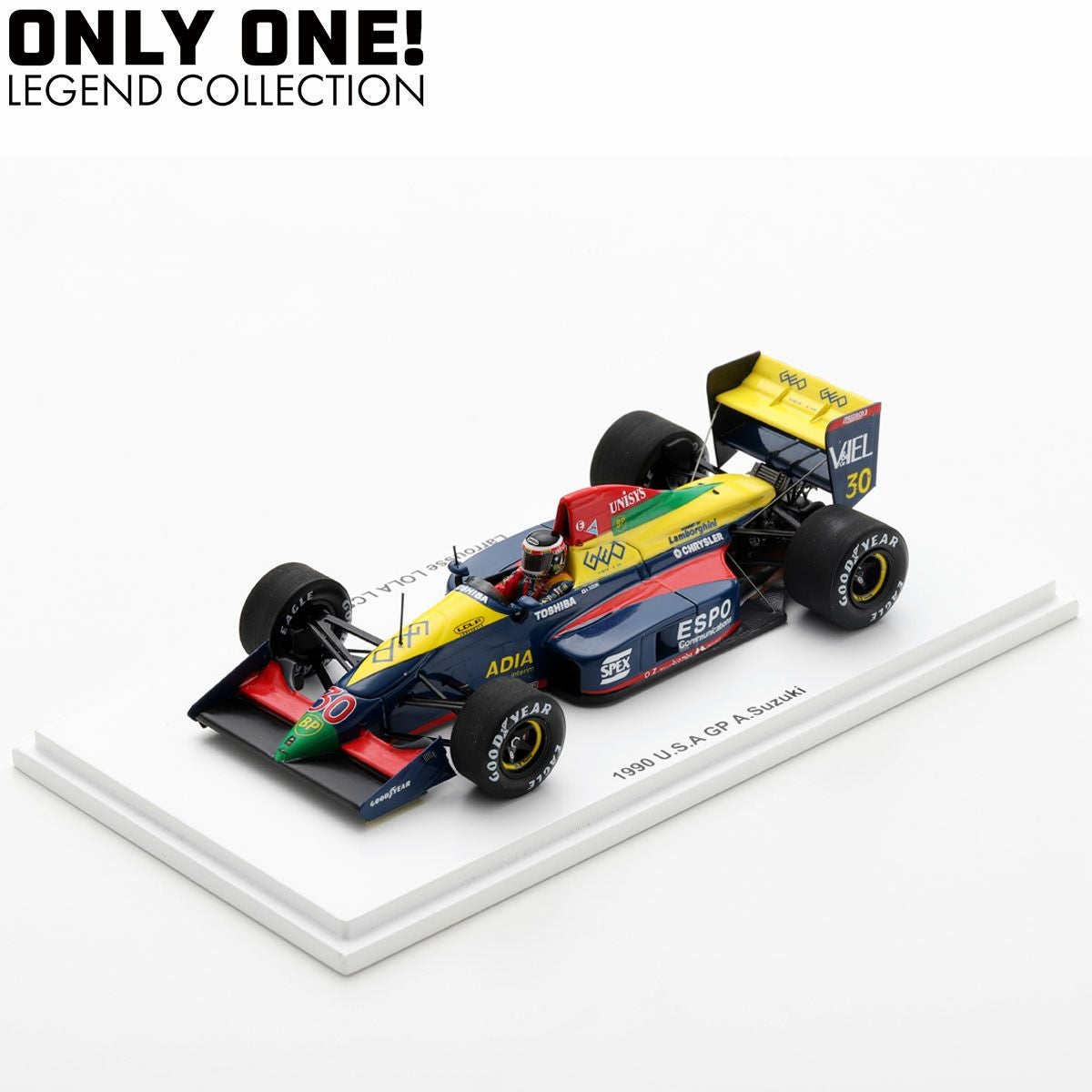 ローラ lc88 鈴木 亜久里 ラルース f1 Racing on特注 スパークモデル 1